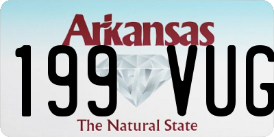 AR license plate 199VUG