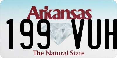 AR license plate 199VUH