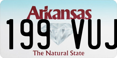AR license plate 199VUJ