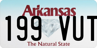 AR license plate 199VUT