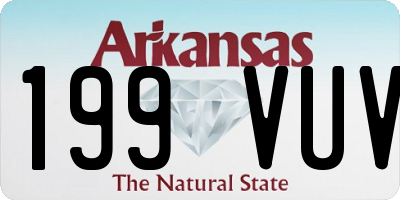 AR license plate 199VUV