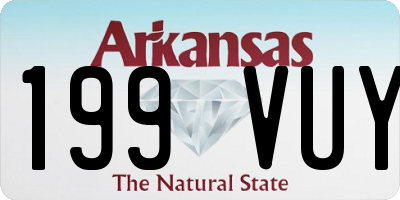 AR license plate 199VUY