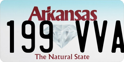 AR license plate 199VVA