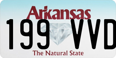 AR license plate 199VVD