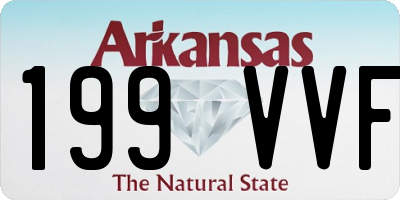 AR license plate 199VVF
