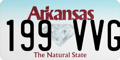AR license plate 199VVG
