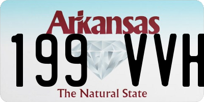 AR license plate 199VVH