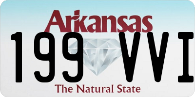 AR license plate 199VVI