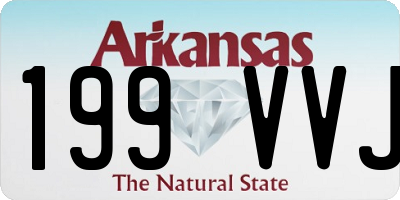 AR license plate 199VVJ