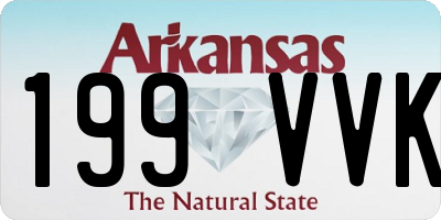AR license plate 199VVK