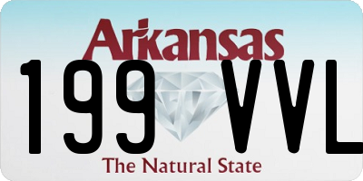 AR license plate 199VVL