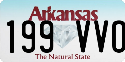 AR license plate 199VVO
