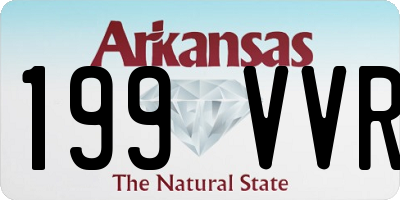 AR license plate 199VVR
