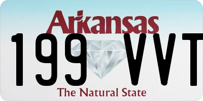 AR license plate 199VVT