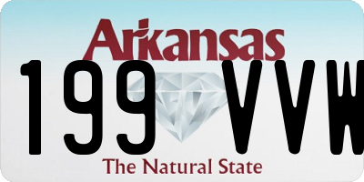 AR license plate 199VVW