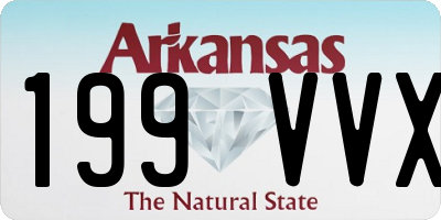AR license plate 199VVX