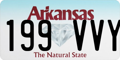 AR license plate 199VVY
