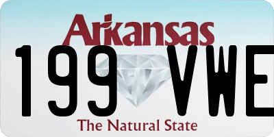 AR license plate 199VWE