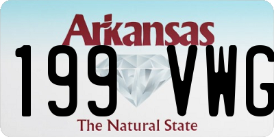 AR license plate 199VWG
