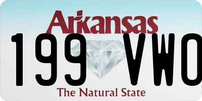 AR license plate 199VWO