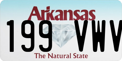AR license plate 199VWV