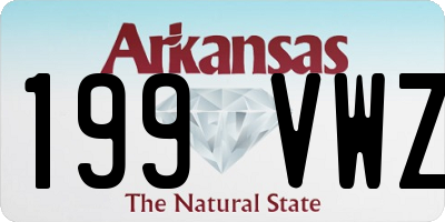 AR license plate 199VWZ