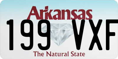 AR license plate 199VXF