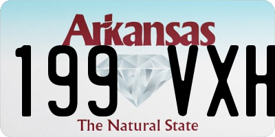 AR license plate 199VXH