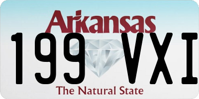 AR license plate 199VXI