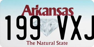 AR license plate 199VXJ