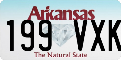 AR license plate 199VXK