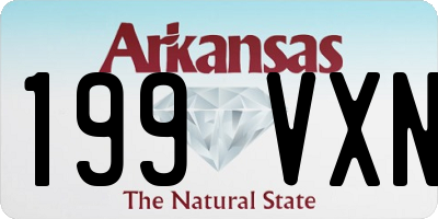 AR license plate 199VXN