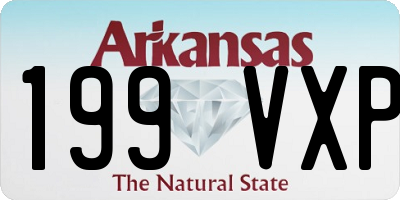 AR license plate 199VXP