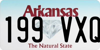 AR license plate 199VXQ