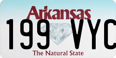 AR license plate 199VYC