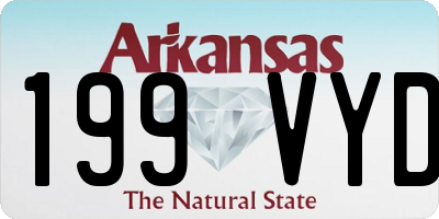 AR license plate 199VYD