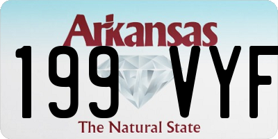AR license plate 199VYF
