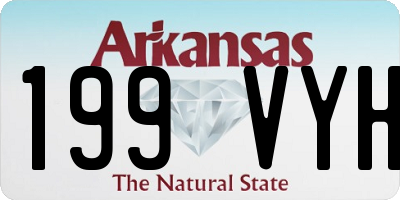 AR license plate 199VYH
