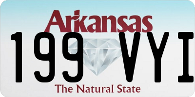 AR license plate 199VYI