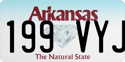 AR license plate 199VYJ