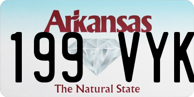 AR license plate 199VYK