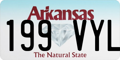 AR license plate 199VYL