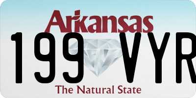 AR license plate 199VYR