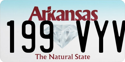 AR license plate 199VYV