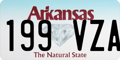 AR license plate 199VZA