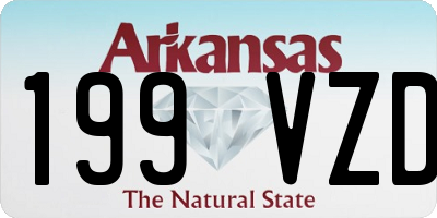 AR license plate 199VZD