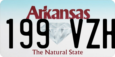 AR license plate 199VZH