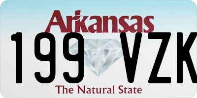 AR license plate 199VZK