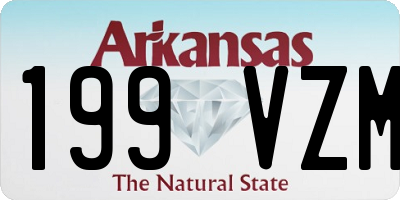 AR license plate 199VZM