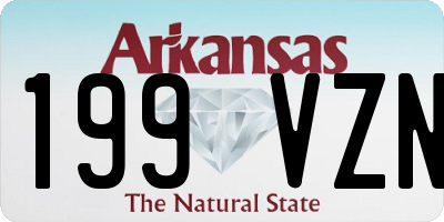 AR license plate 199VZN